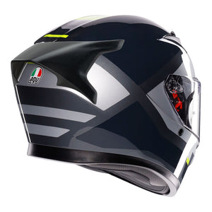 AGV K3 Shade Grey/Fluro Yellow L