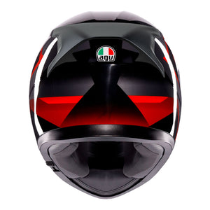 AGV K3 Striga Matt Black/Grey/Red L