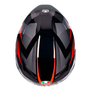 AGV K3 Striga Matt Black/Grey/Red XL