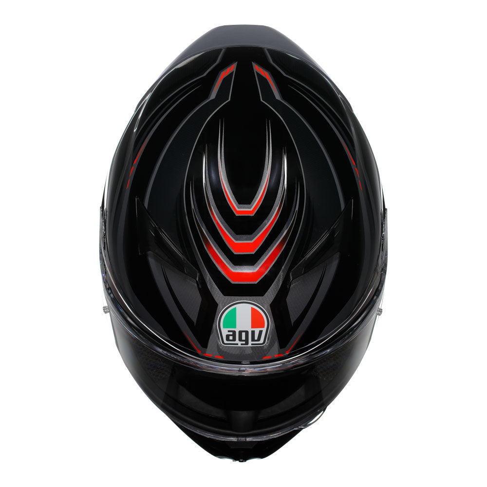 AGV K3 Syth Black/Red S