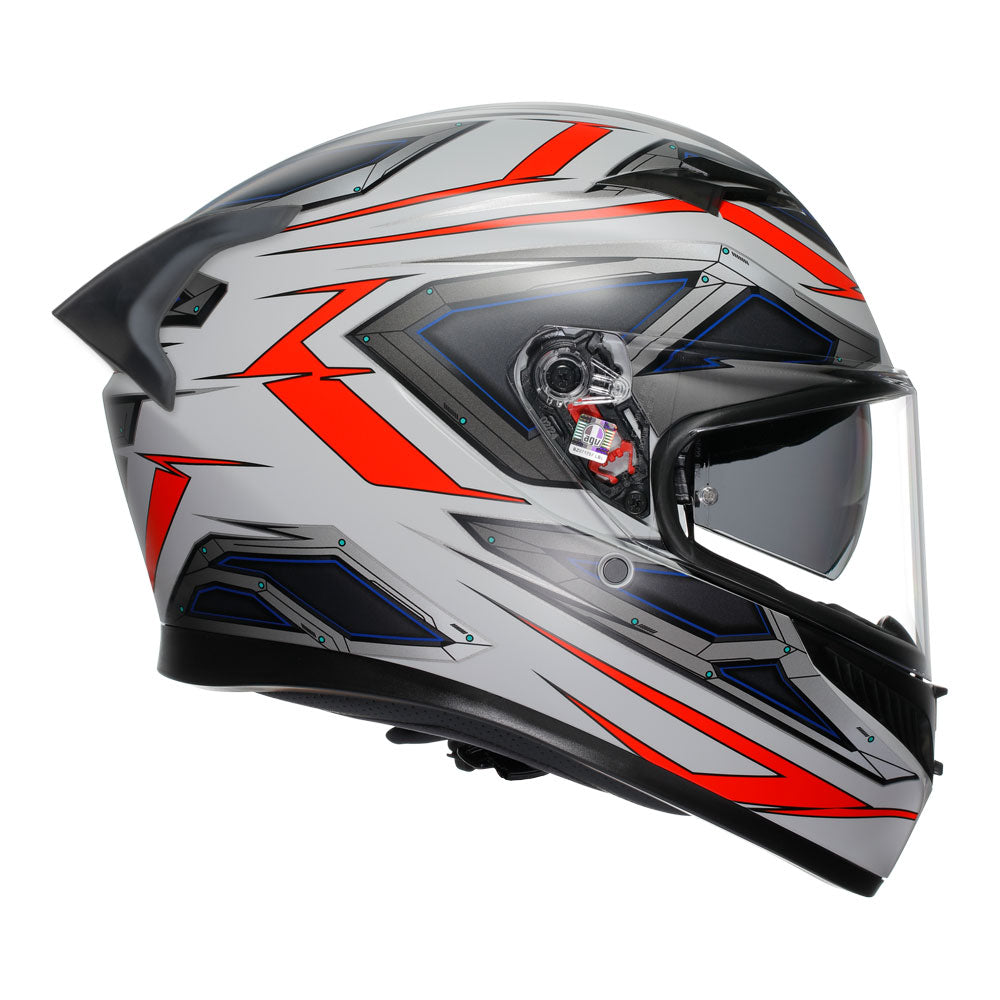 AGV K3 Space White/Red/Fluro S