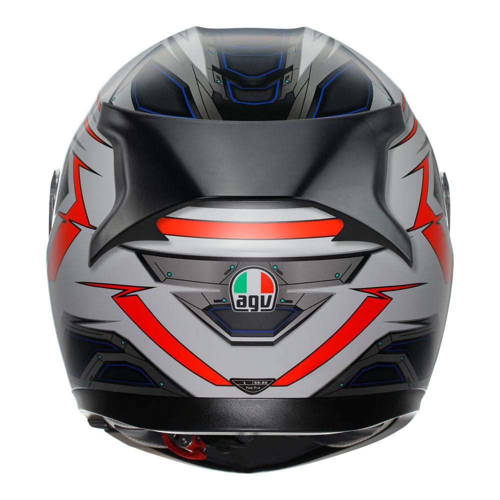 AGV K3 Space White/Red/Fluro L