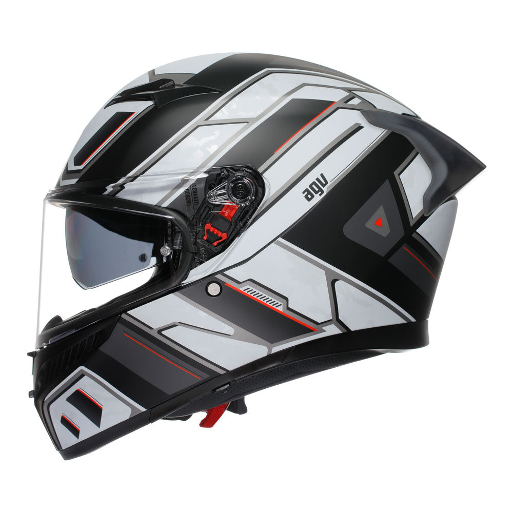 AGV K3 Rivia Matt Black/White M
