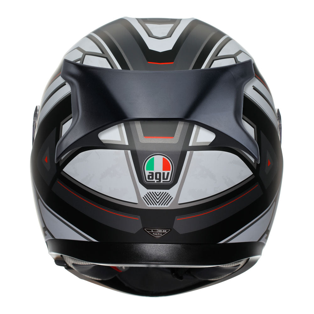 AGV K3 Rivia Matt Black/White M