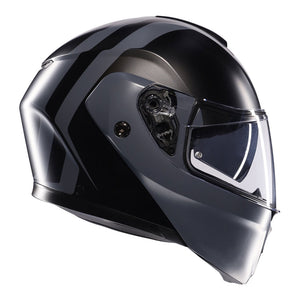 AGV Streetmodular Resia Matt Black/Grey 2XL