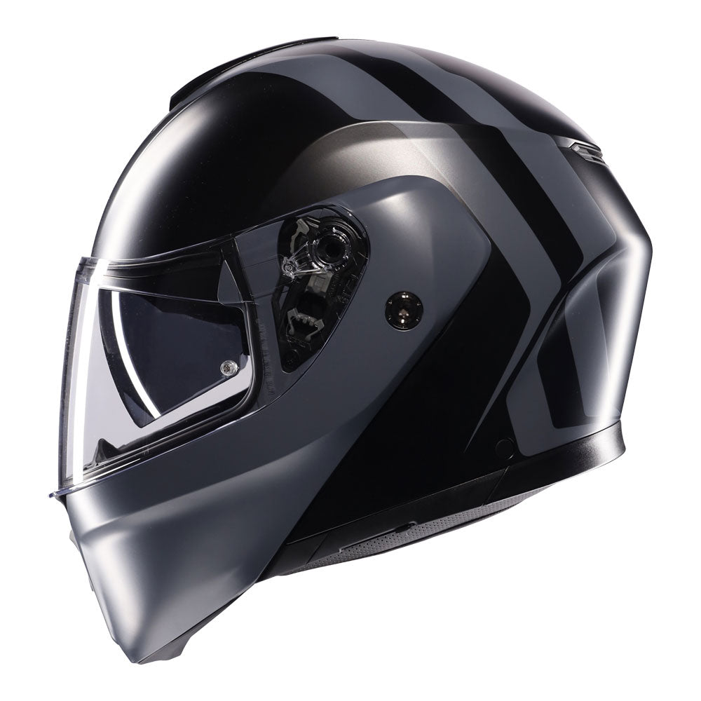 AGV Streetmodular Resia Matt Black/Grey 2XL