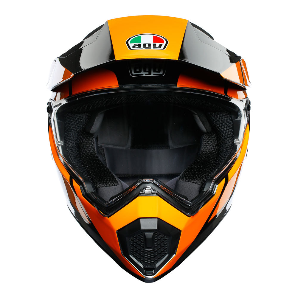 AGV AX9 Trail Gunmetal/Orange L*