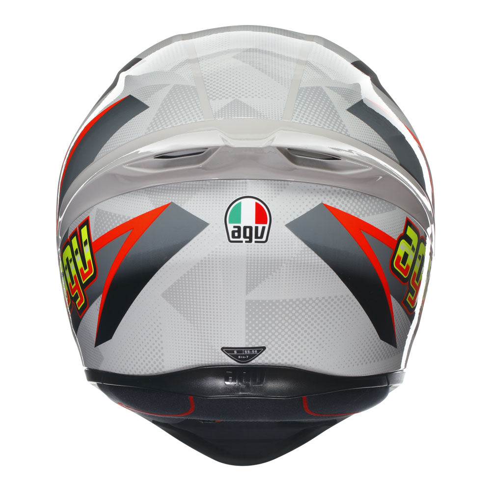 AGV K1 S Blipper Grey/Red XL