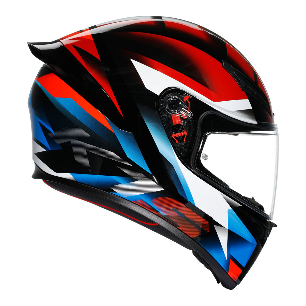 AGV K1 S Fastlap Black/Red/Blue M