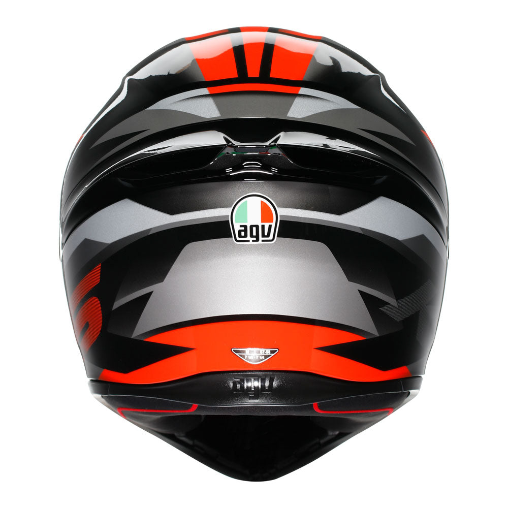 AGV K1 S Fastlap Black/Grey/Red S