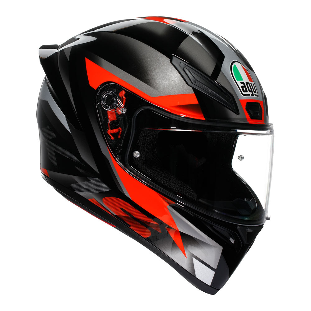 AGV K1 S Fastlap Black/Grey/Red XL