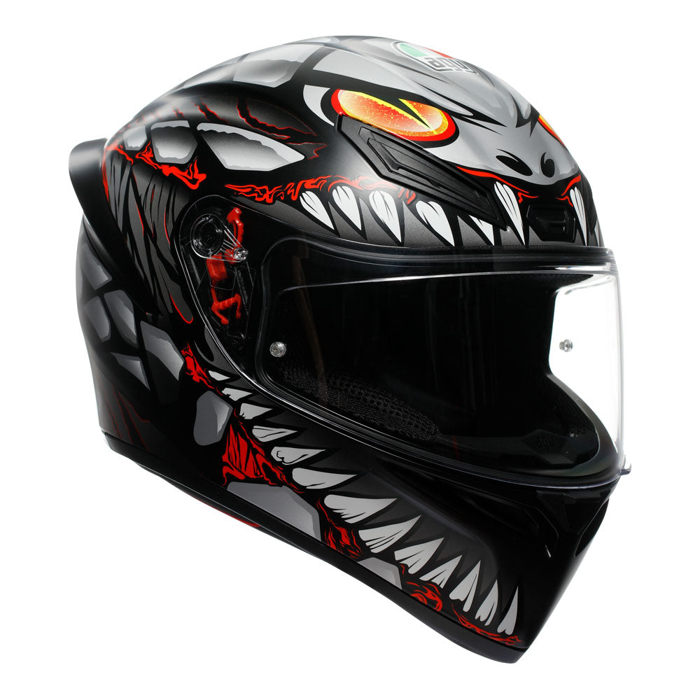 AGV K1 S Lyzard Black/Grey/Red S