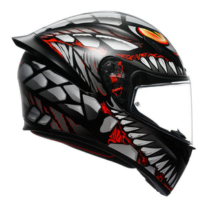 AGV K1 S Lyzard Black/Grey/Red L