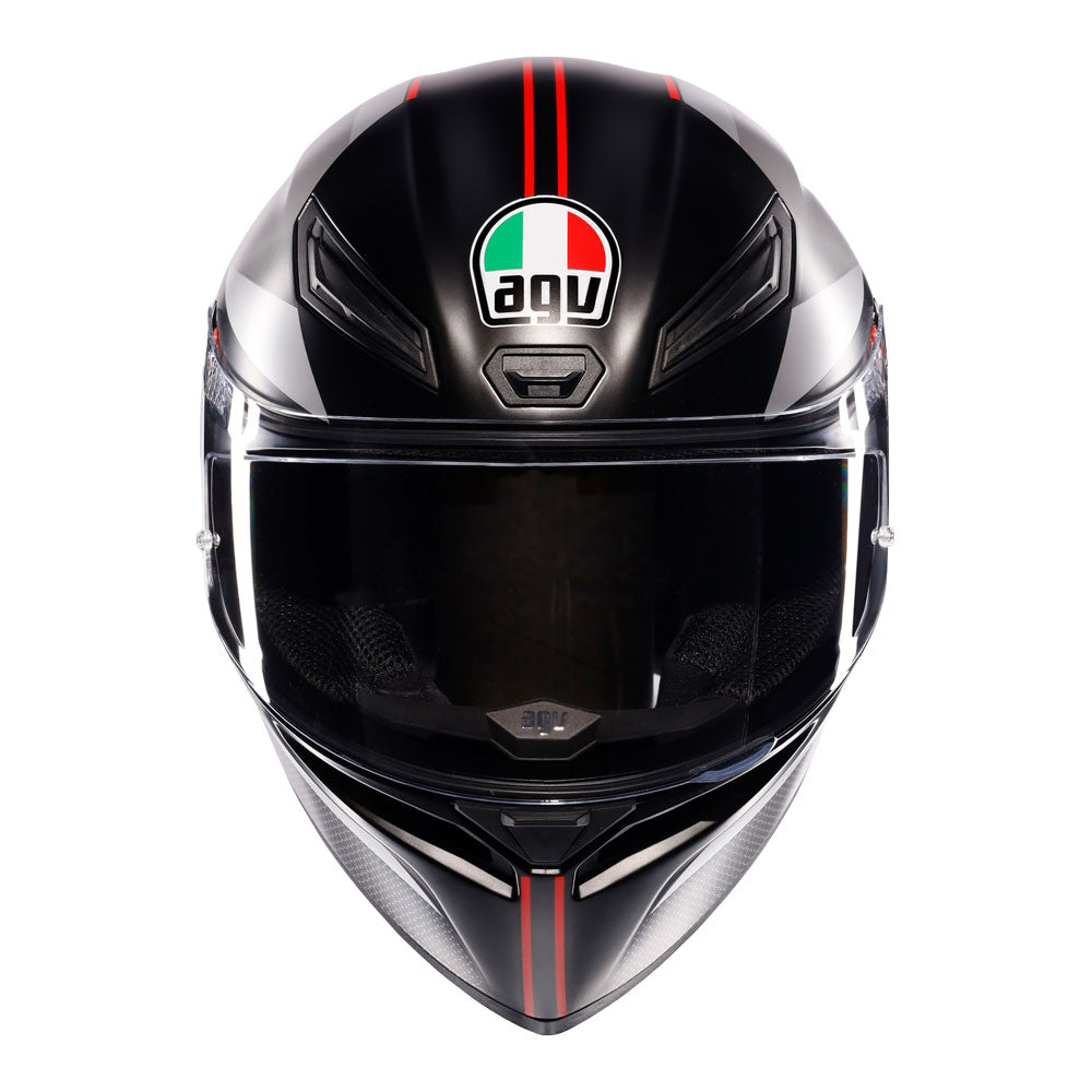 AGV K1 S Lap Matt Black/Grey/Red XS