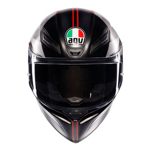 AGV K1 S Lap Matt Black/Grey/Red XS