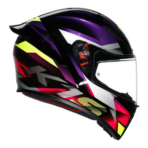 AGV K1 S Fastlap Black/Purple/Pink M