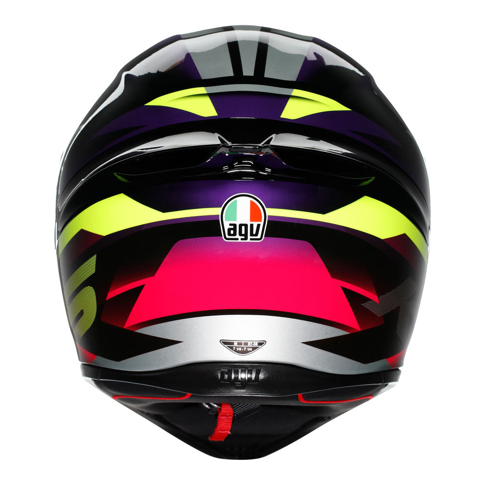 AGV K1 S Fastlap Black/Purple/Pink XL