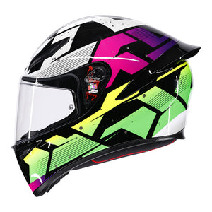 AGV K1 S Punkpulse Black/Purple/Lime 2XL
