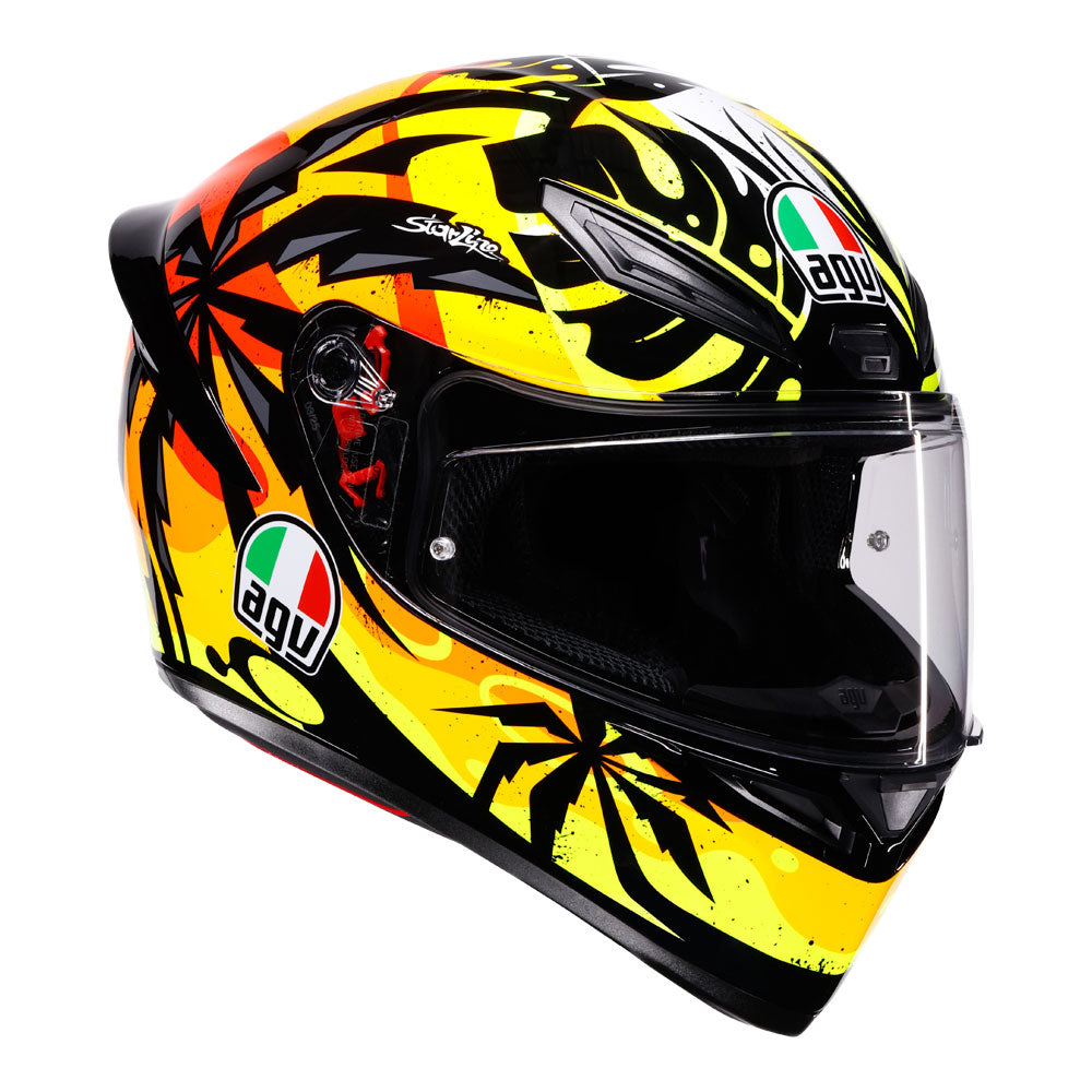 AGV K1 S Tropicrush Black/Orange M