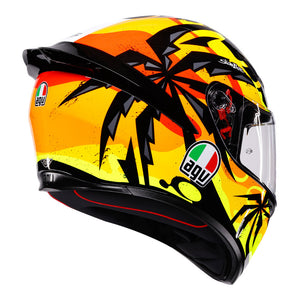 AGV K1 S Tropicrush Black/Orange L