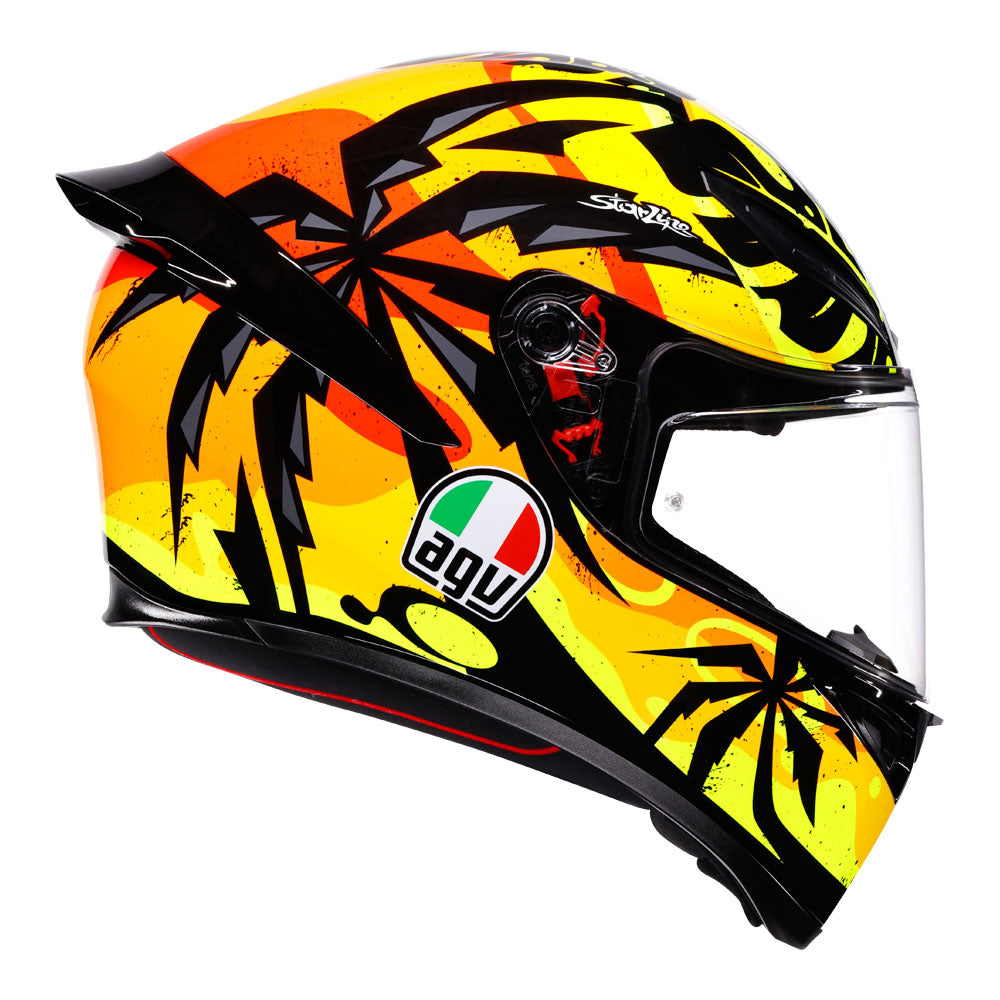 AGV K1 S Tropicrush Black/Orange XL