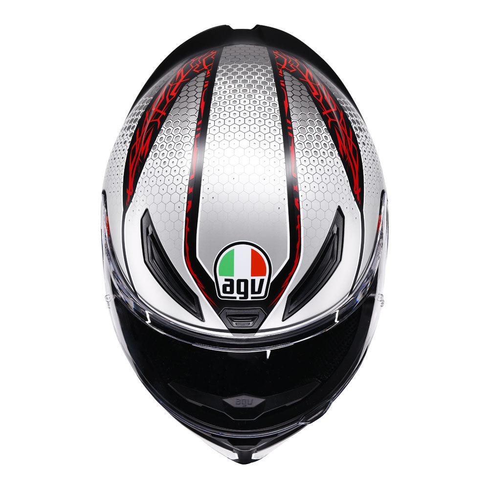 AGV K1 S Speedarmor Matt Black/Grey/Red L