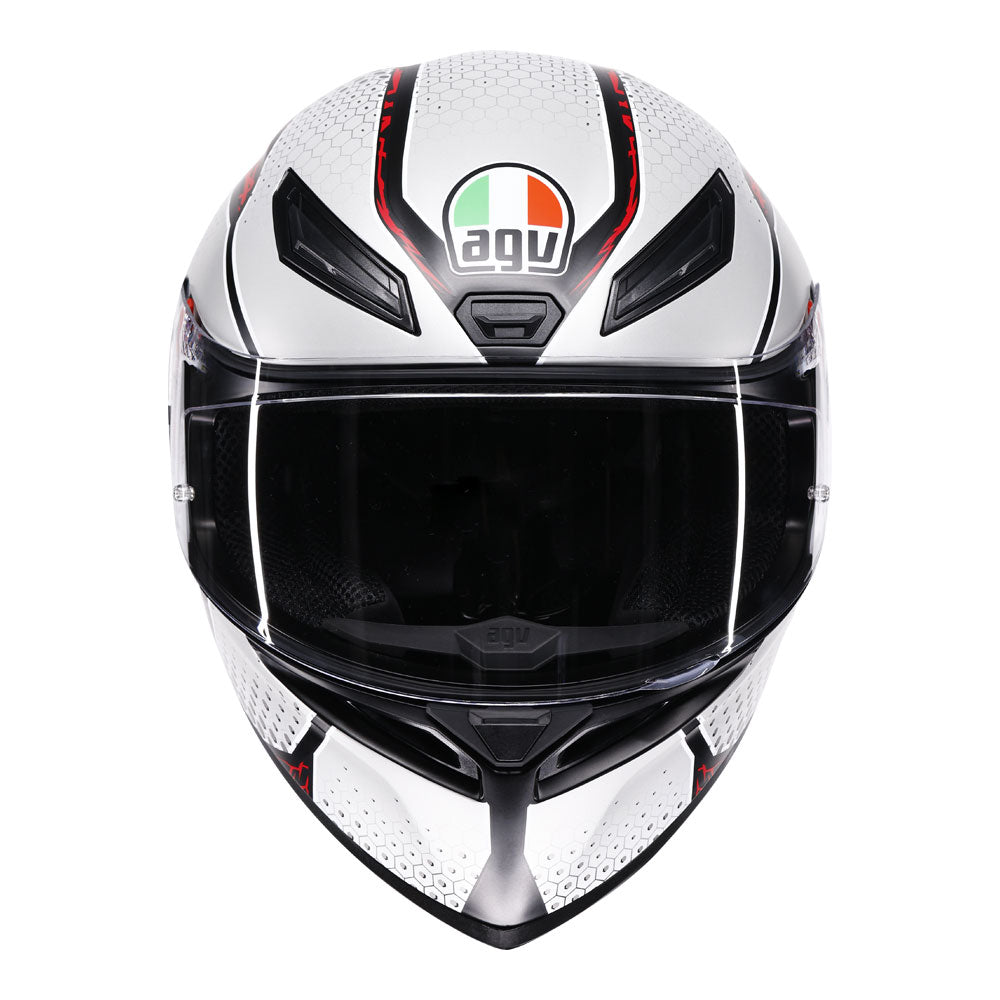 AGV K1 S Speedarmor Matt Black/Grey/Red 2XL