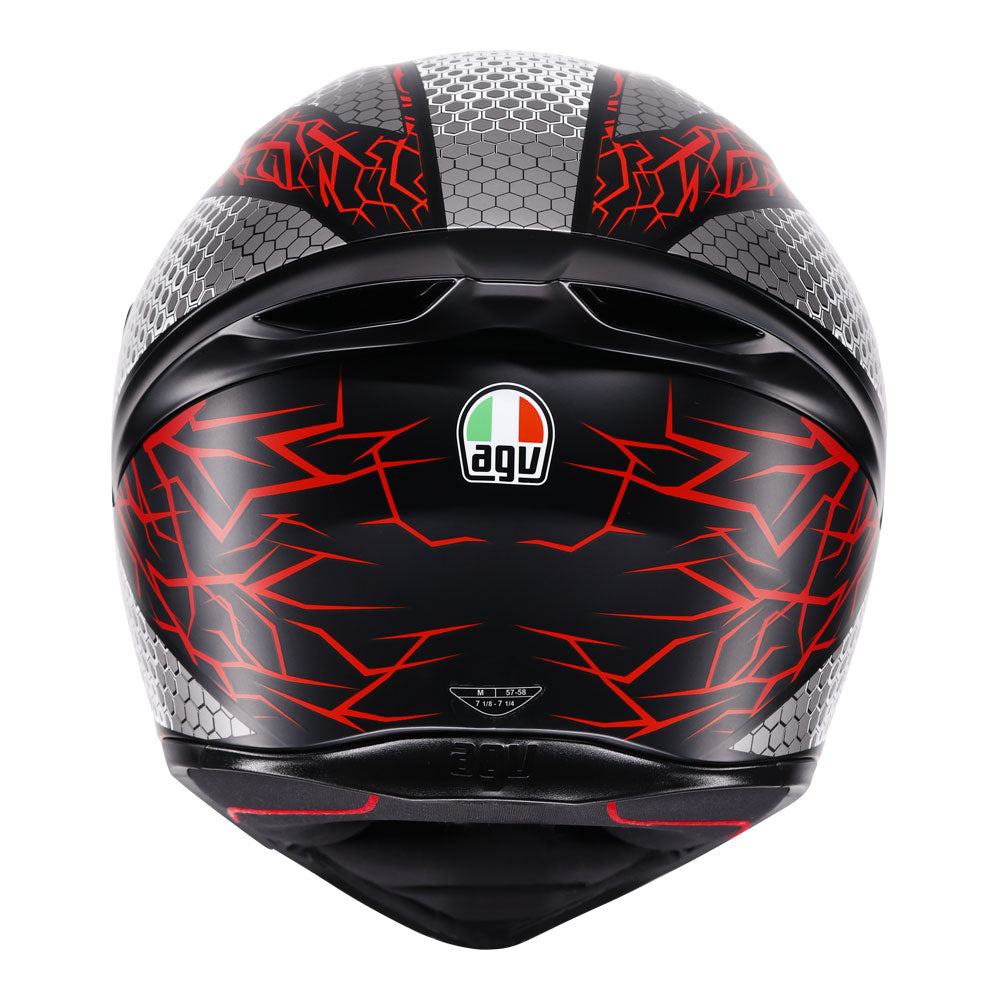 AGV K1 S Speedarmor Matt Black/Grey/Red 2XL