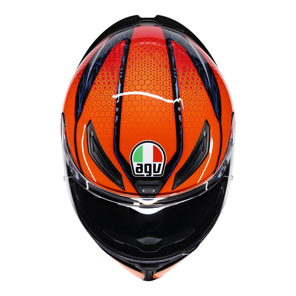 AGV K1 S Speedarmor Black/Orange/Blue L