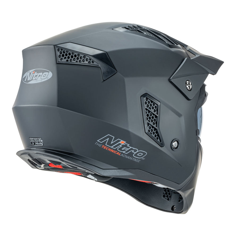 NITRO NZ302 Commando Matt Black S