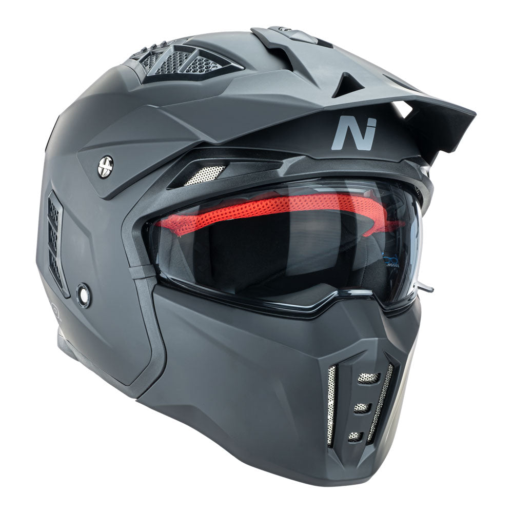 NITRO NZ302 Commando Matt Black L