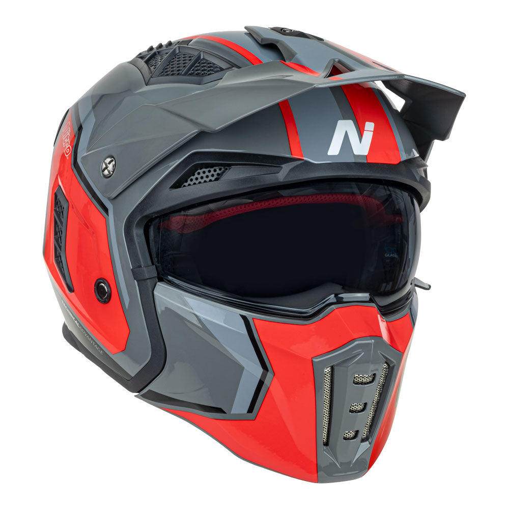 NITRO NZ302 Fighter Grey/Orange XL
