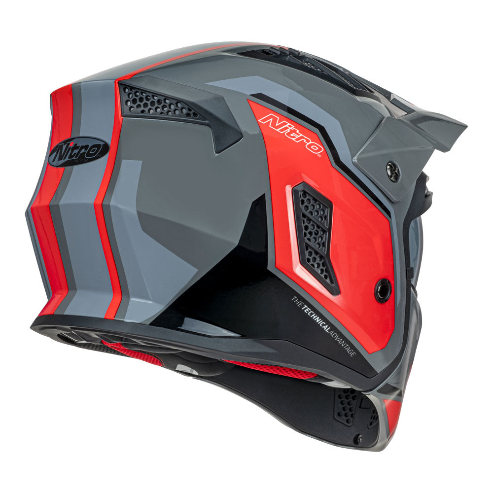 NITRO NZ302 Fighter Grey/Orange XL
