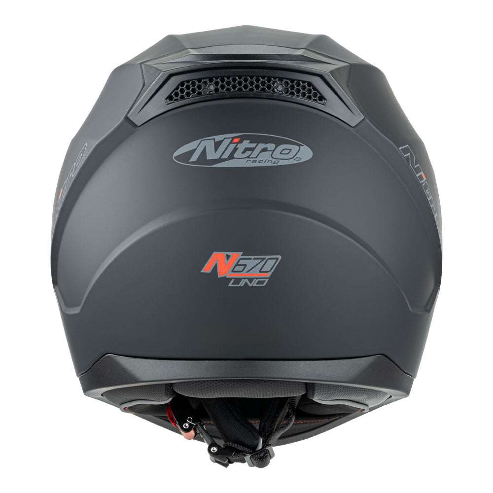 NITRO N670 Full Face Satin Black 2XL