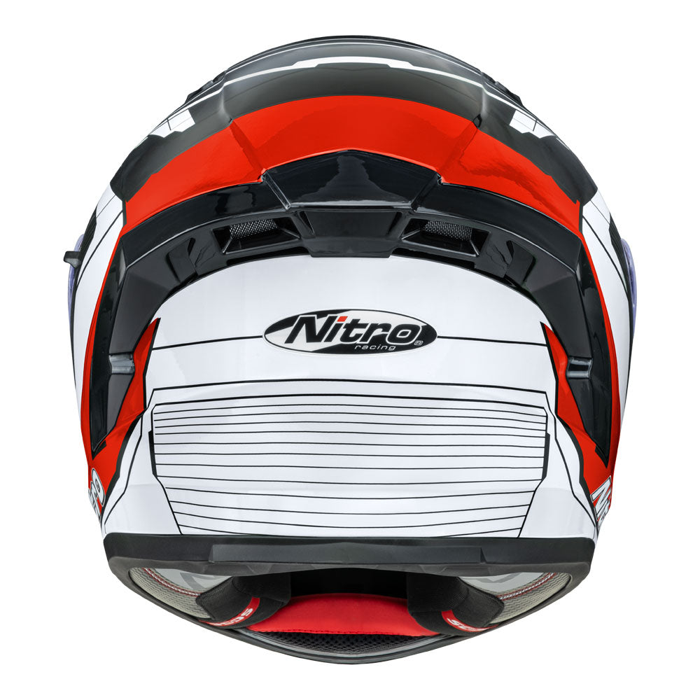 NITRO N501 Fuse Gloss Red/White/Black L