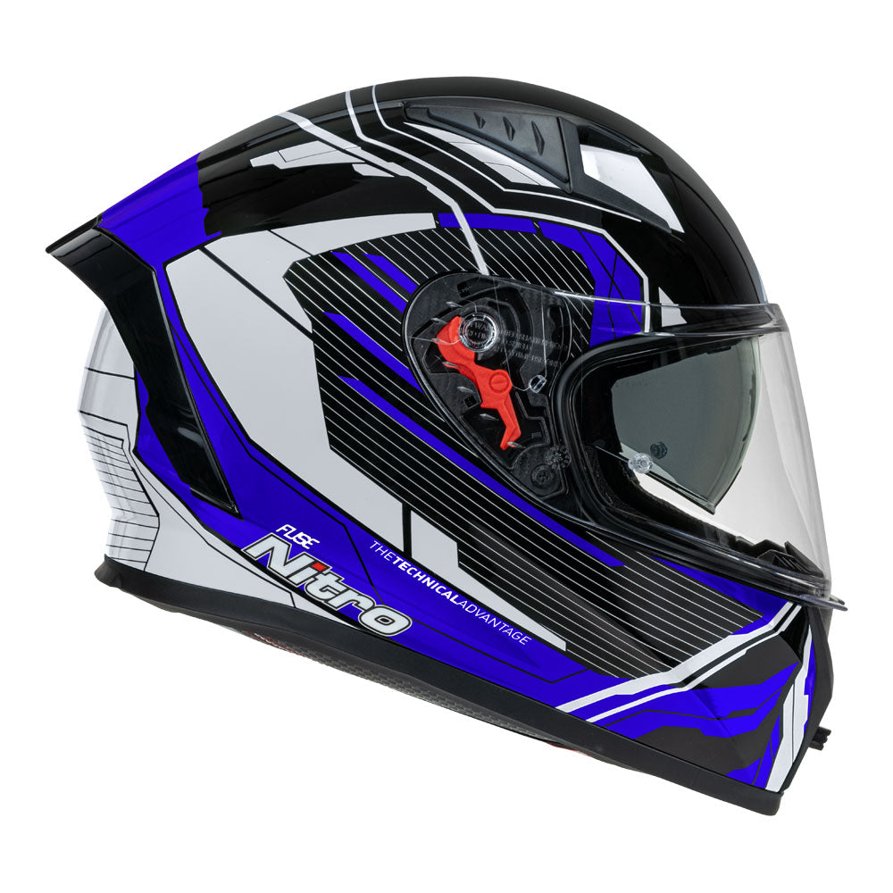 NITRO N501 Fuse Gloss Blue/White/Black M