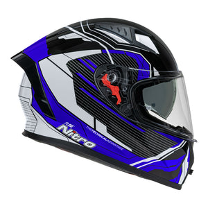 NITRO N501 Fuse Gloss Blue/White/Black M