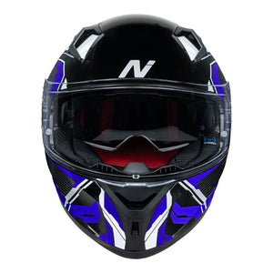 NITRO N501 Fuse Gloss Blue/White/Black M