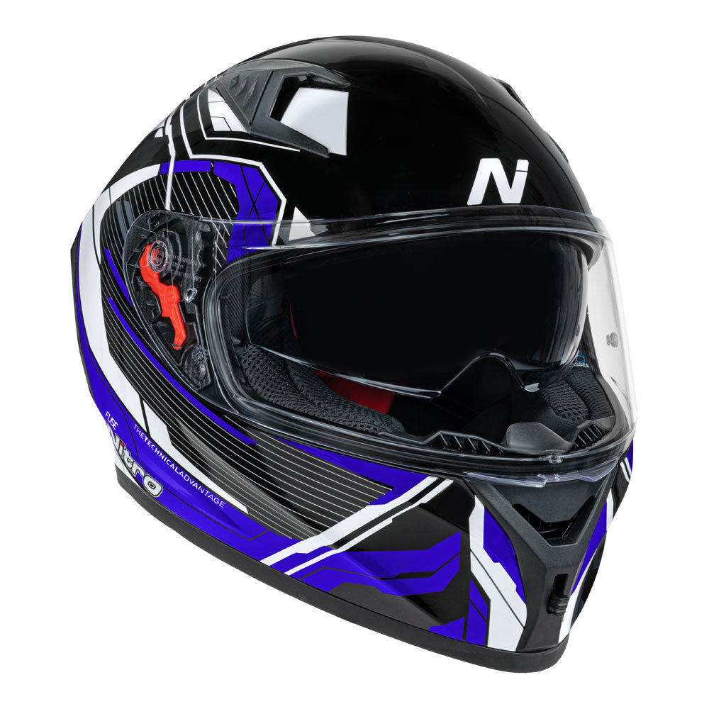 NITRO N501 Fuse Gloss Blue/White/Black M