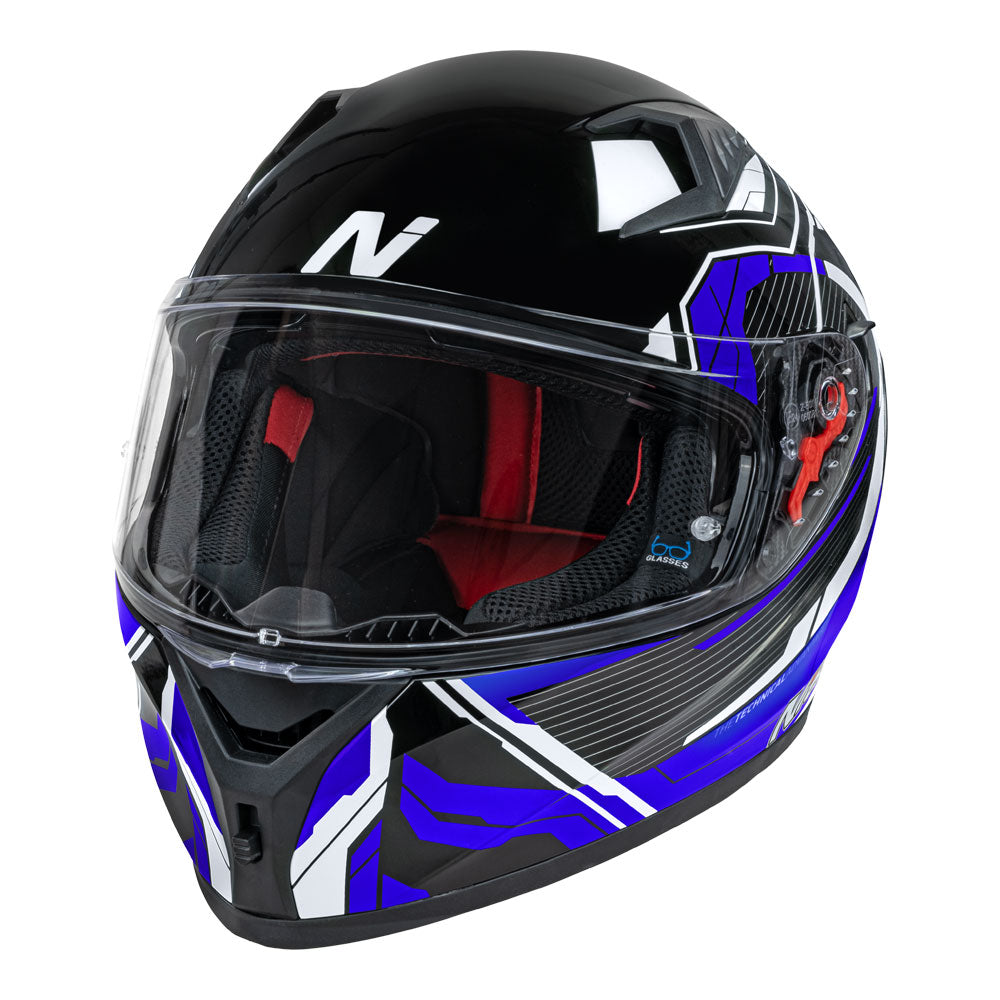 NITRO N501 Fuse Gloss Blue/White/Black M