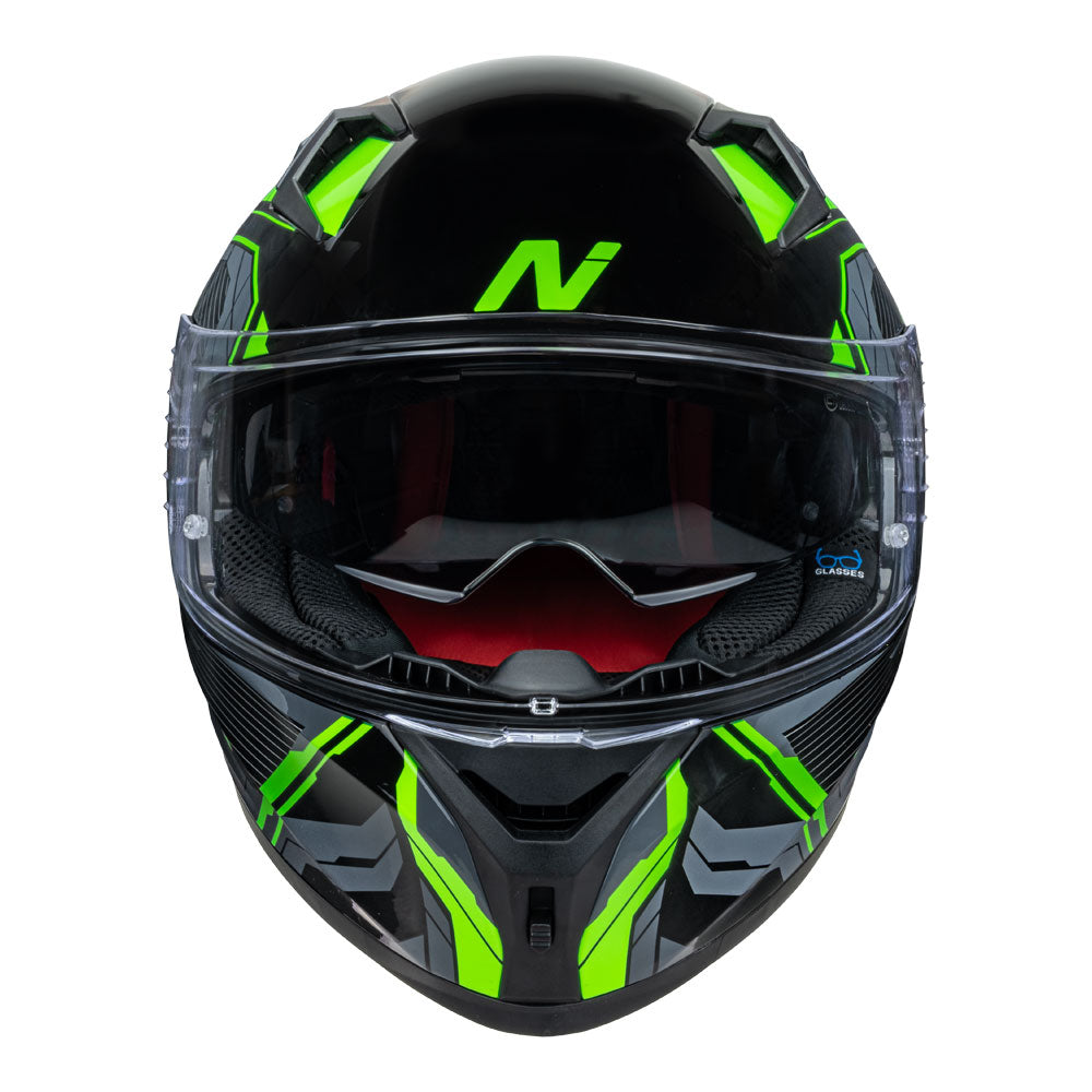 NITRO N501 Fuse Gloss Green/White/Black M