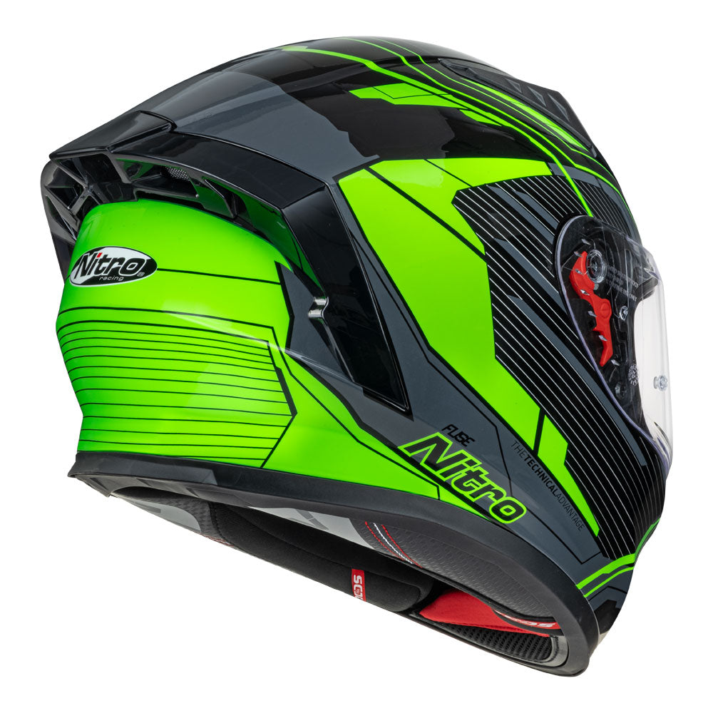 NITRO N501 Fuse Gloss Green/White/Black M