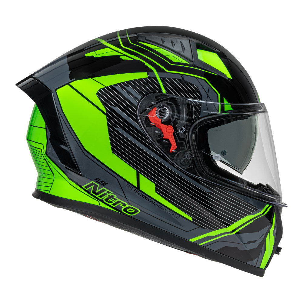 NITRO N501 Fuse Gloss Green/White/Black L