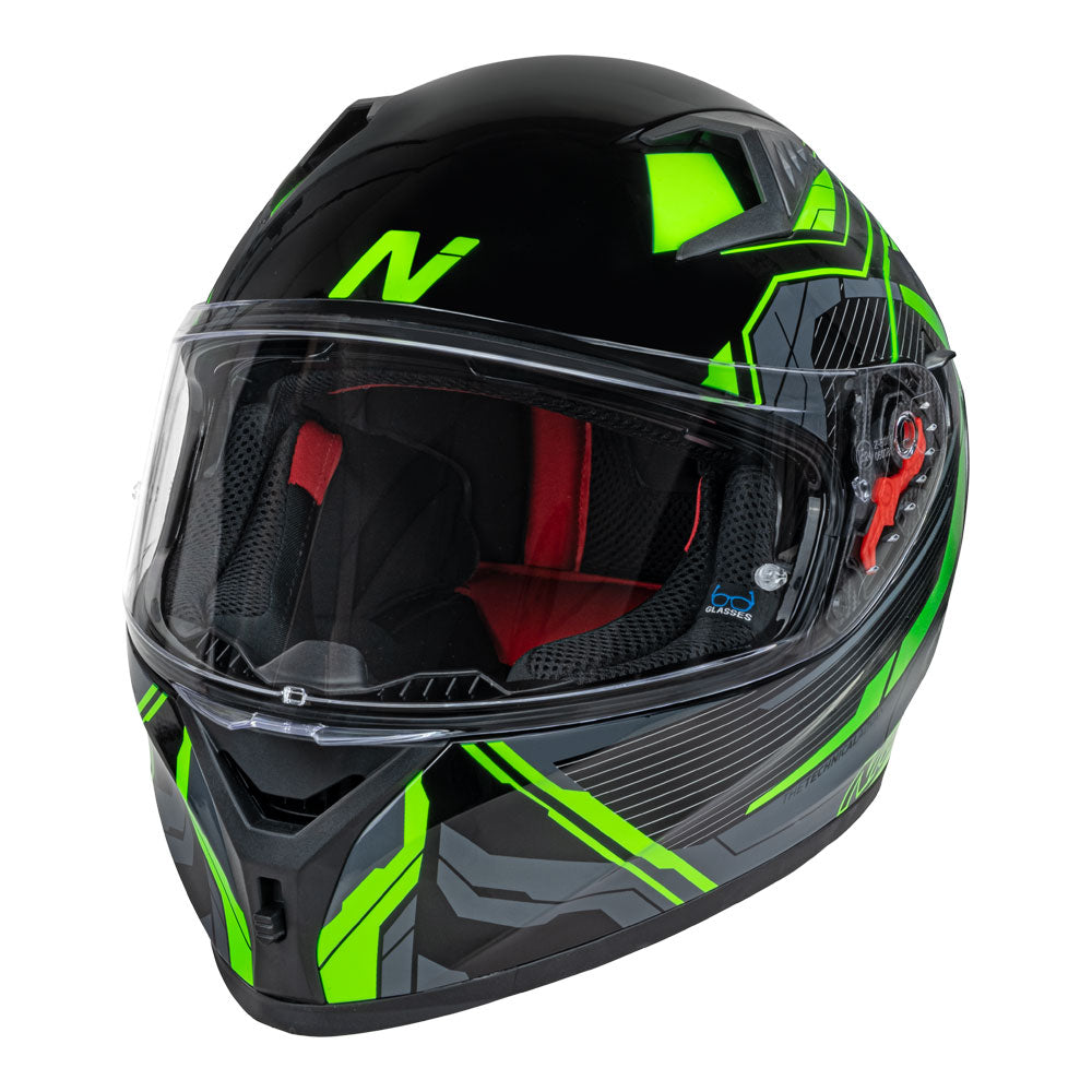 NITRO N501 Fuse Gloss Green/White/Black M