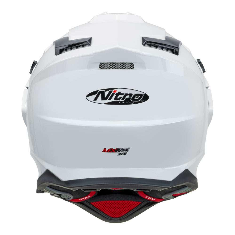NITRO MX780 Adventure Gloss White XL
