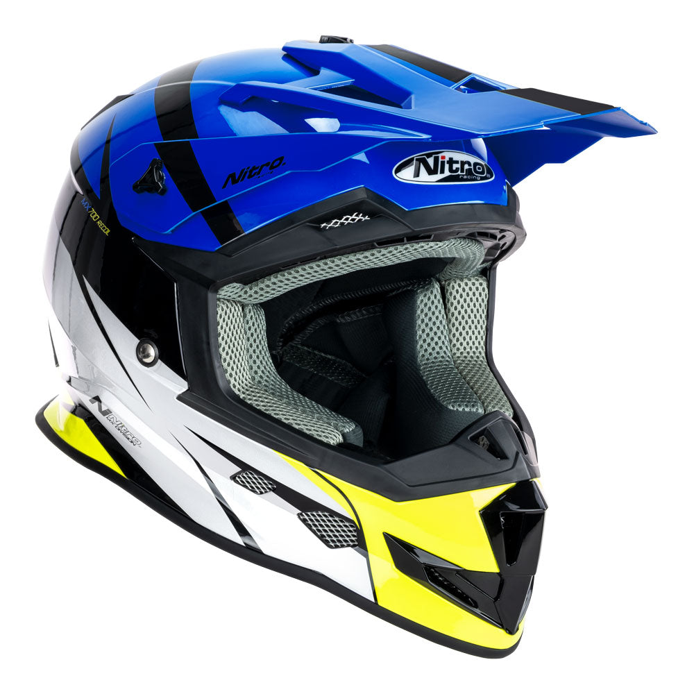 NITRO MX700 Recoil Black/Blue/White/Fluro L*