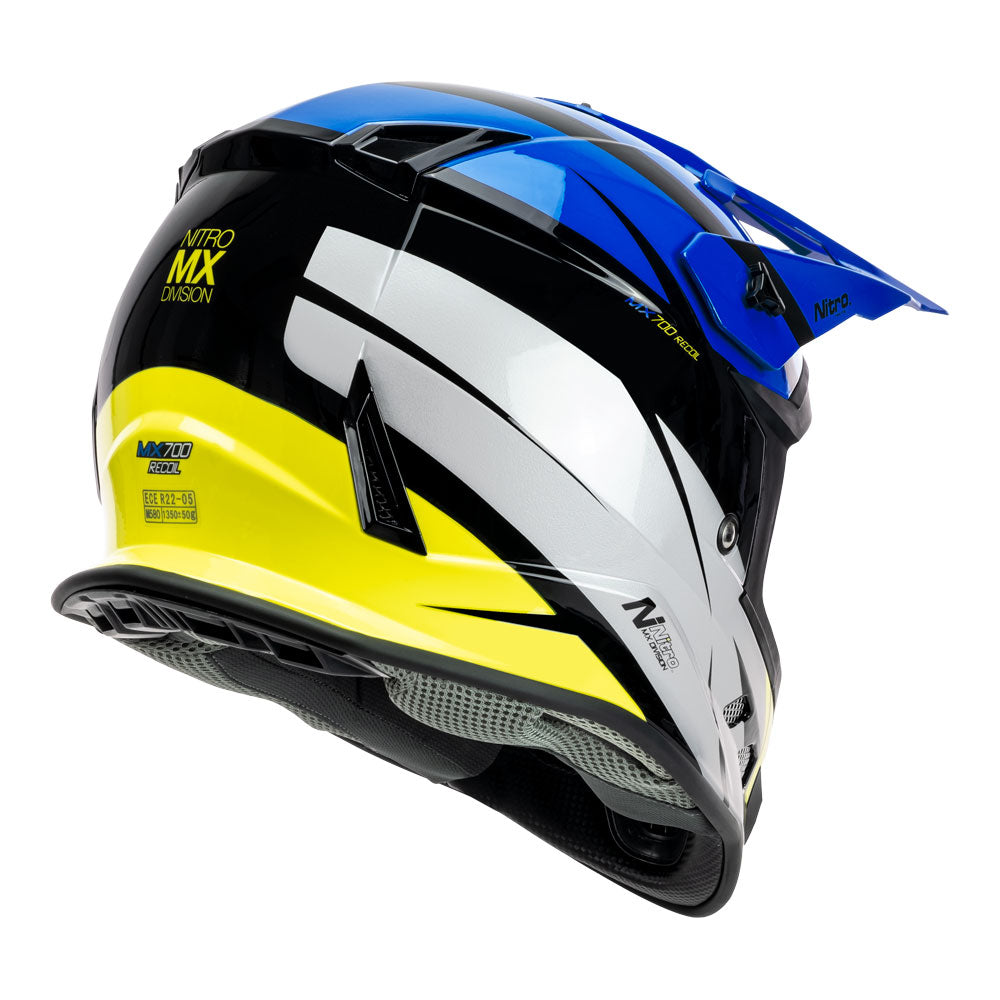 NITRO MX700 Recoil Black/Blue/White/Fluro L*