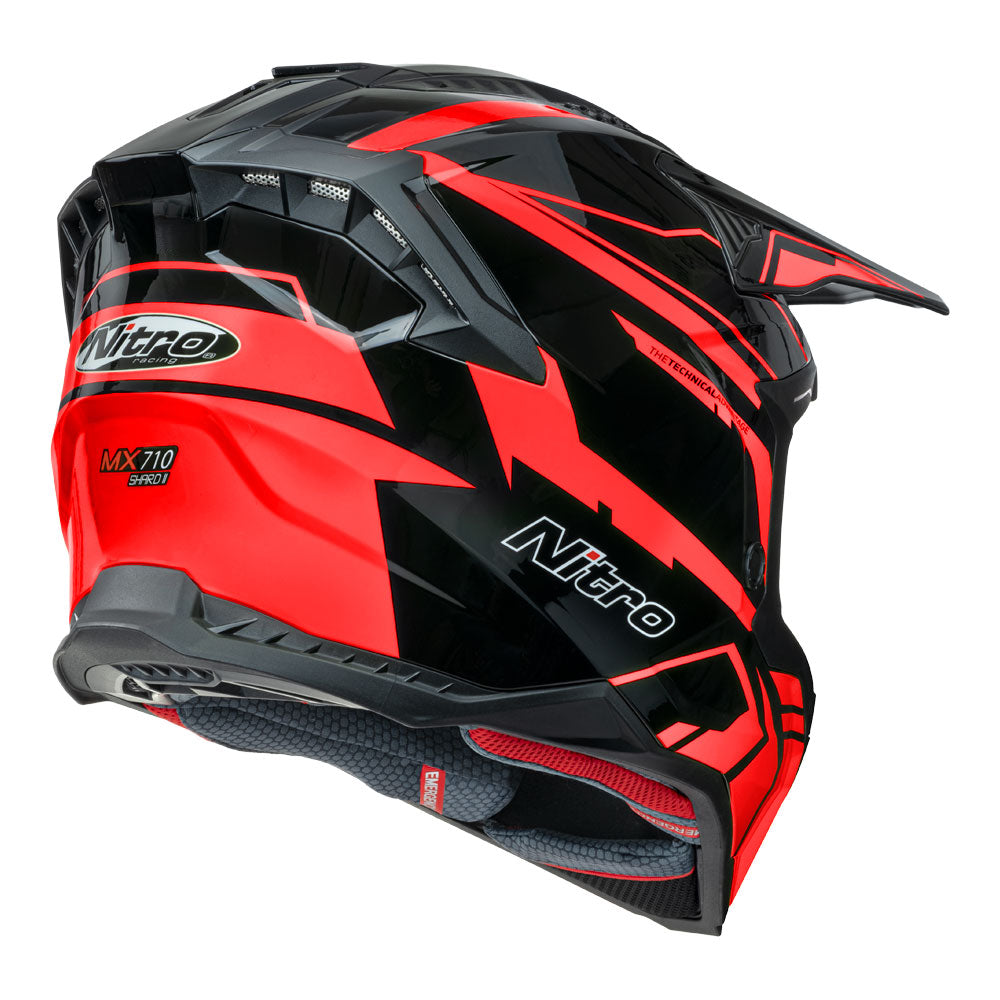 NITRO MX710 Shard II Red/Black XL