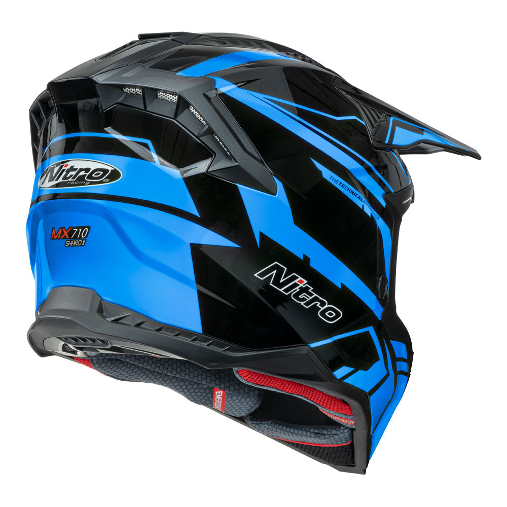 NITRO MX710 Shard II Blue/Black XS