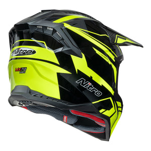 NITRO MX710 Shard II Fluro Yellow/Black XL